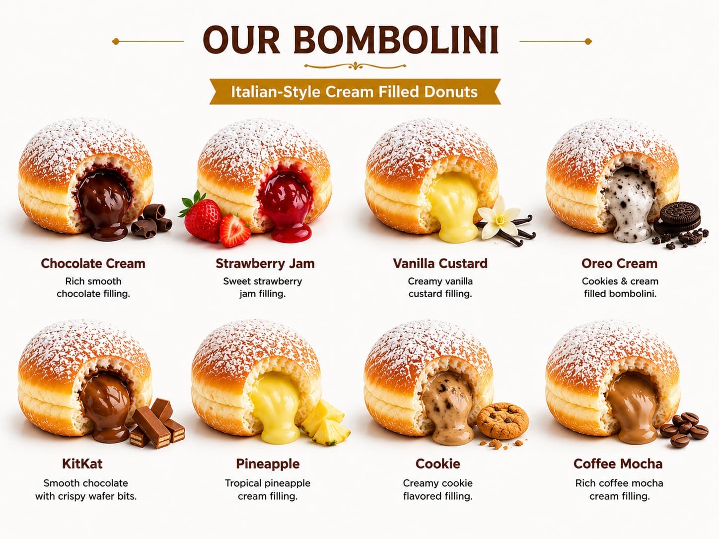 Bombolini (Cream Filled)