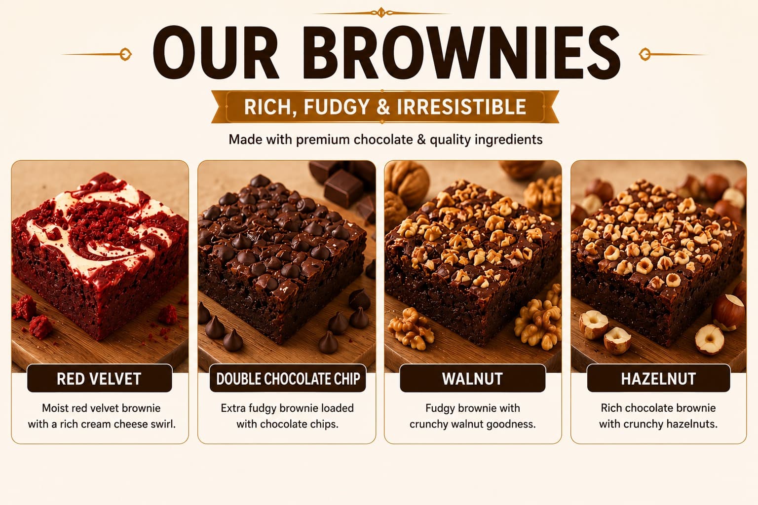 Premium Brownies